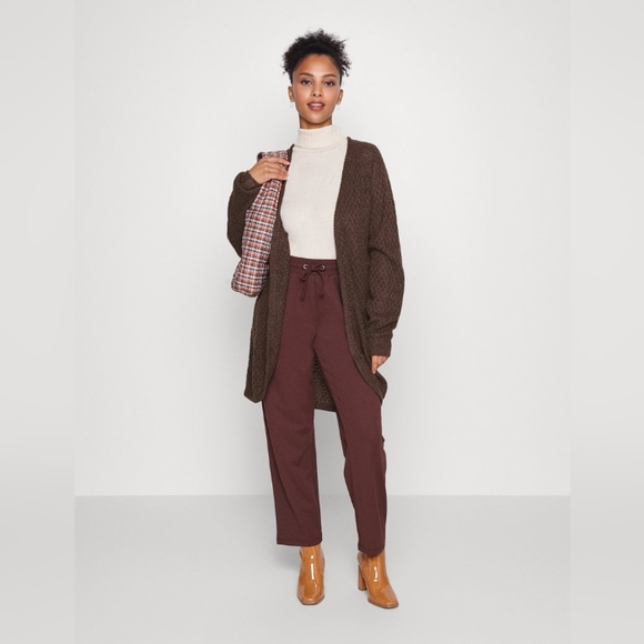 Ichi Ihodansa CA3 Sweater Cardigan Brown S - Picture 6 of 13